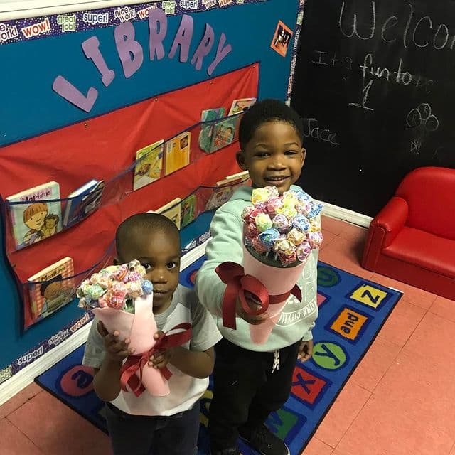 Children at Keisha's Kozy Corner